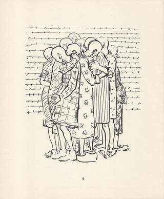 Ágnes Lukács, Auschwitz. Női Tábor.

Exhibition folder, 1946

"Összebújva" ("Close together")




